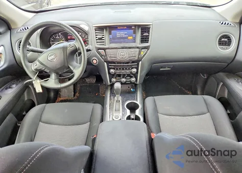 2017 Nissan Pathfinder S z USA, uszkodzony, nr VIN 5N1DR2MM9HC622358